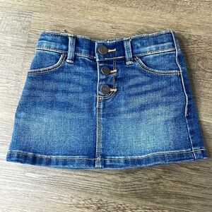 Old Navy Baby Girl Toddler Denim Jean Skirt, size 18-24 months